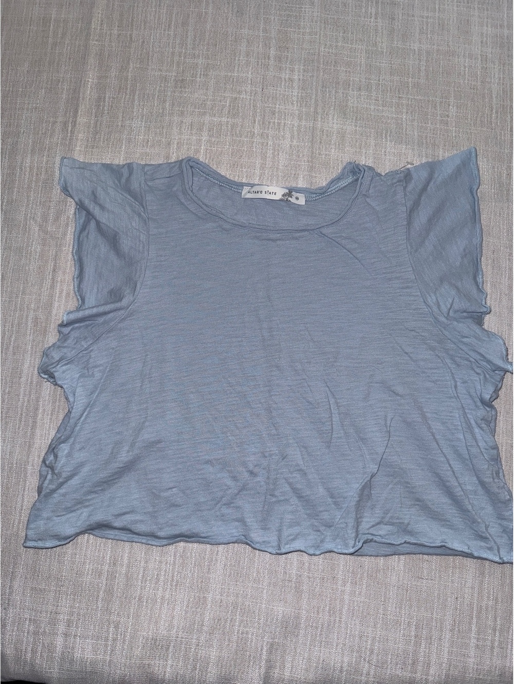 Altar’d state blue crop tshirt size XS